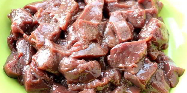 говяжья печень в духовке со сметаной