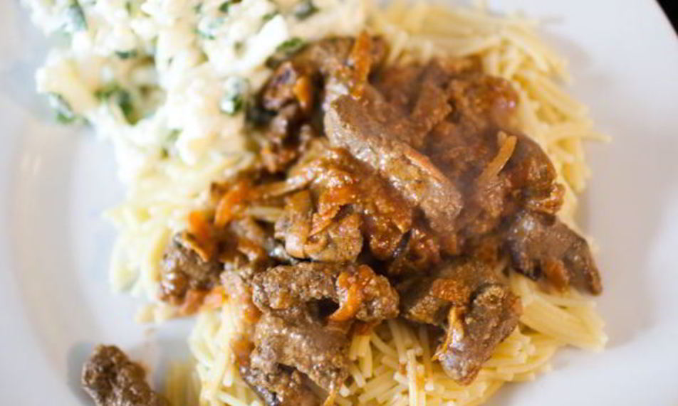 Рецепт говяжьей печени