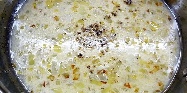 гратен с печенью индейки