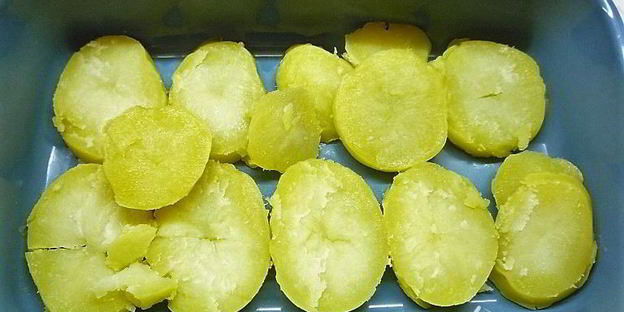 гратен с печенью индейки