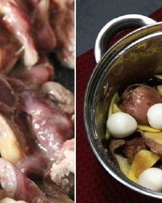 Куриная печень по-японски