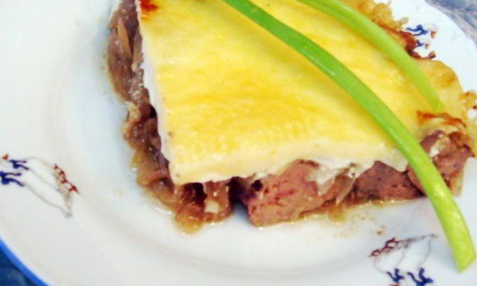 Рецепт куриной печени под сочной сырной корочкой