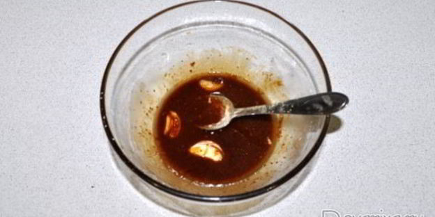 куриная печень терияки