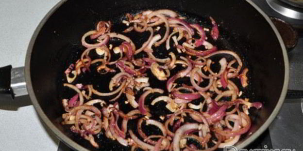 куриная печень терияки