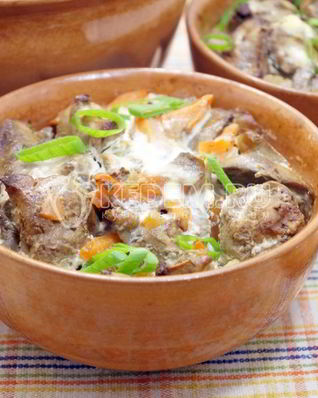 Куриная печень в духовке