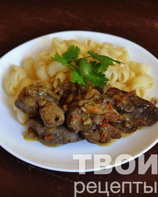 Куриная печень в мультиварке