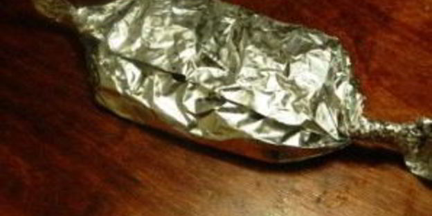 куриная печень, запеченная в фольге