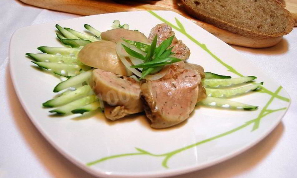 Рецепт максы — печени налима вареная