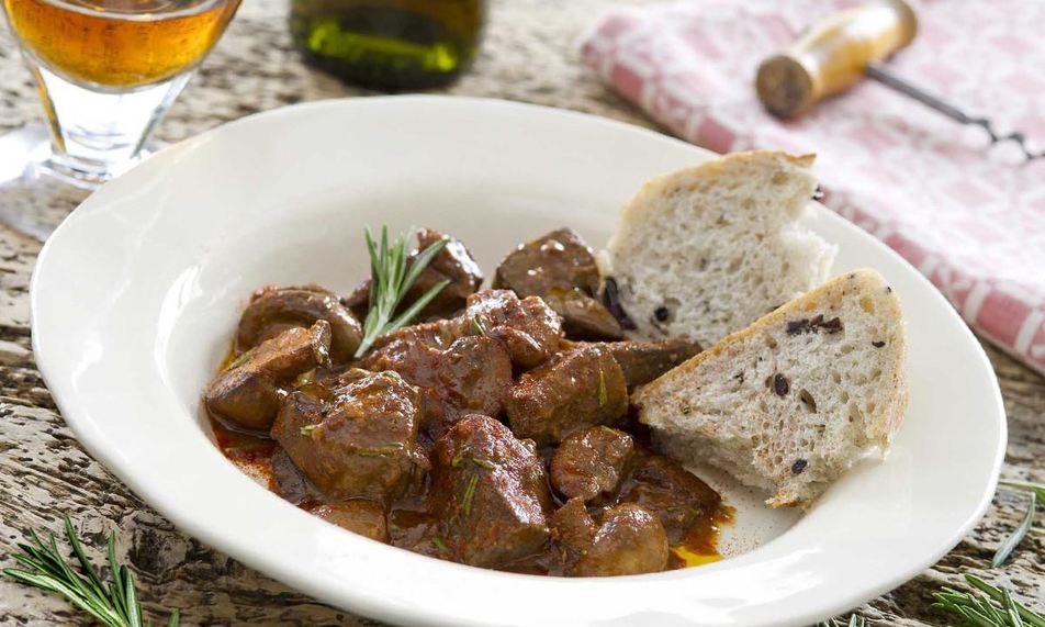 Рецепт печени говяжья тушеная в мультиварке