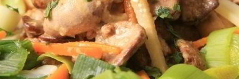 Печень по-итальянски