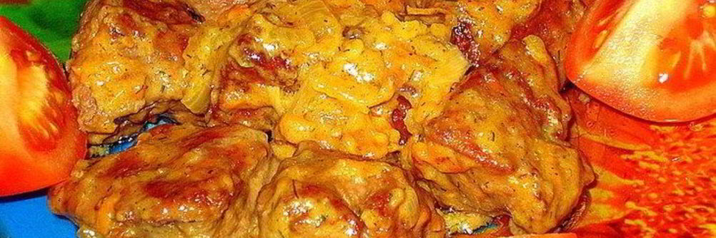 Печень по-корейски