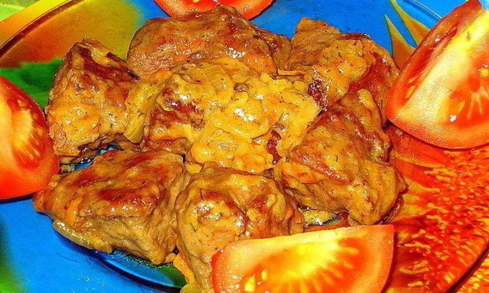 Рецепт печени по-корейски