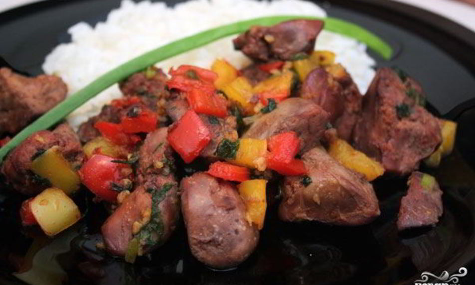 Рецепт печени по-японски