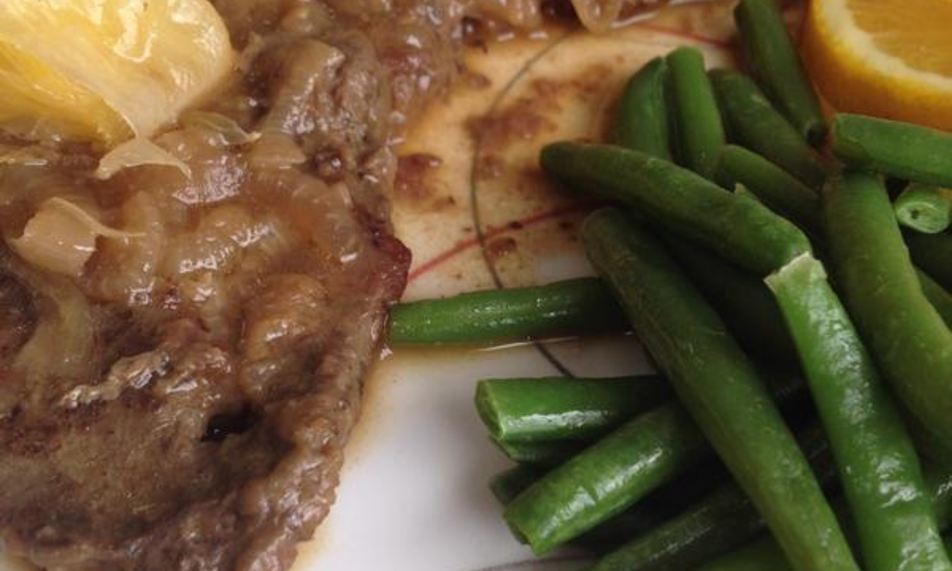 Рецепт печени с апельсинами