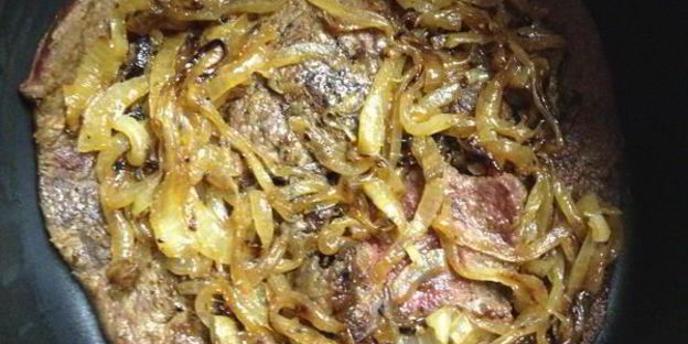 печень с апельсинами