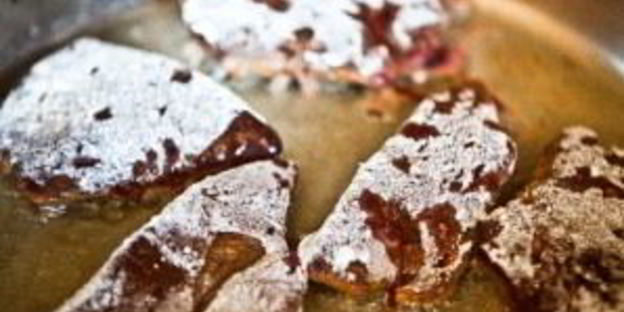 печень с луком и сметаной