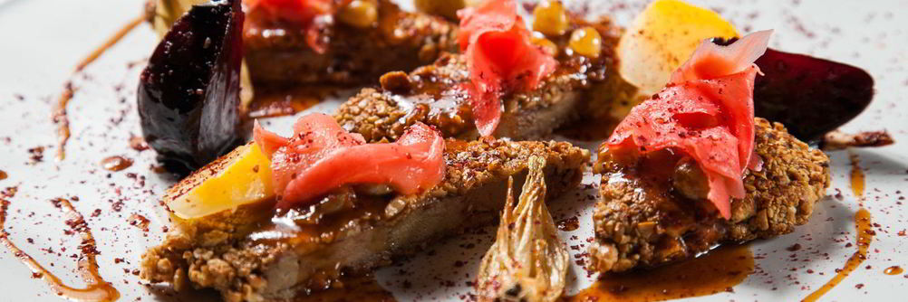 Печень с орехами