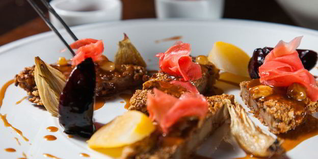 печень с орехами