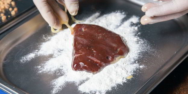 печень с орехами