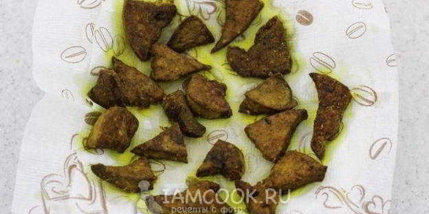 печень в лимонном желе