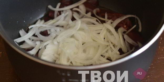 печень в сметане в мультиварке