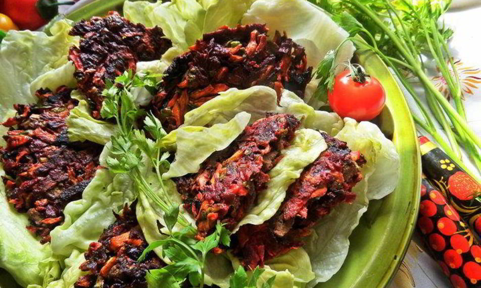 Рецепт печенки в овощной оболочке