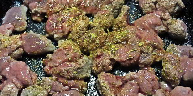 печенка в овощной оболочке