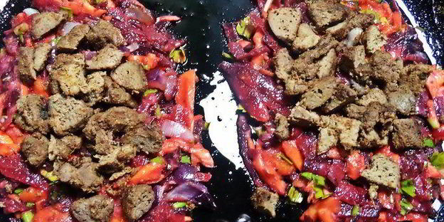 печенка в овощной оболочке