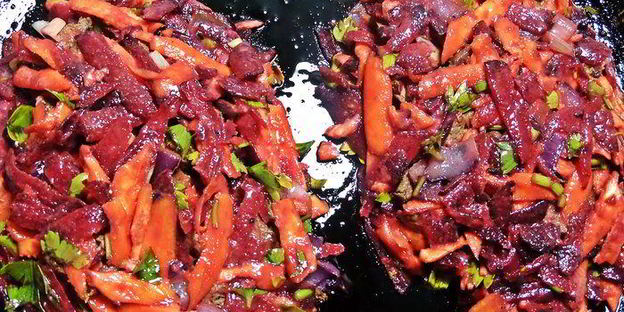 печенка в овощной оболочке