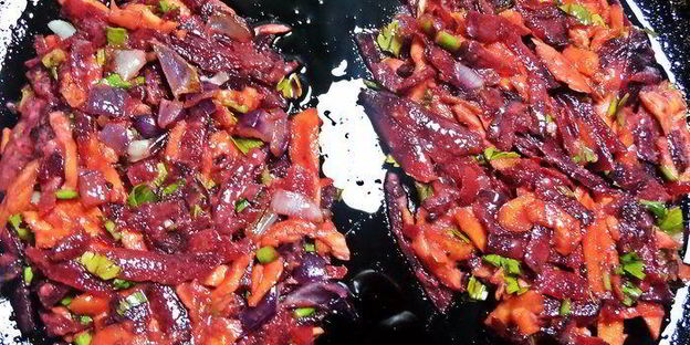 печенка в овощной оболочке