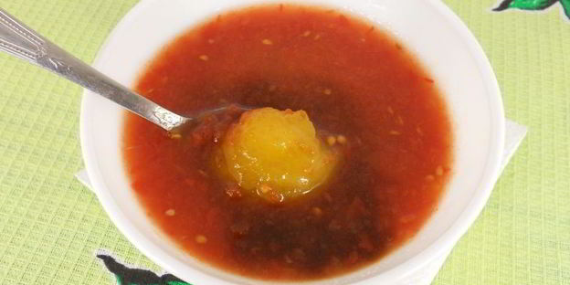 свиная печень в томатно-соевом соусе