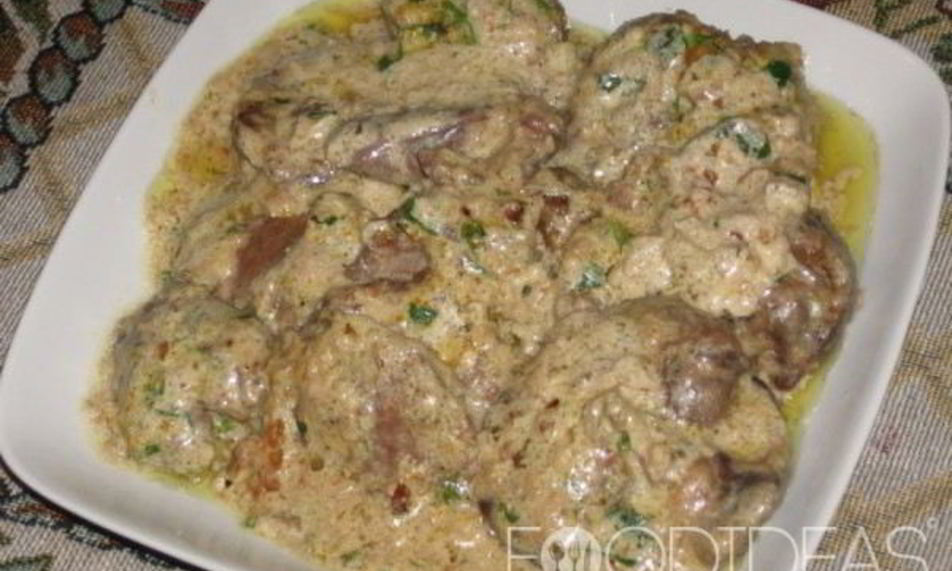 Рецепт тушеной говяжьей печени