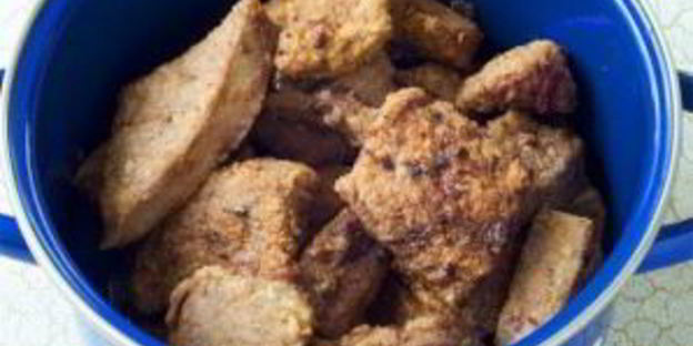 тушеная печень