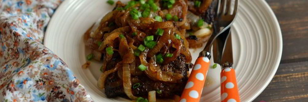 Жареная говяжья печень