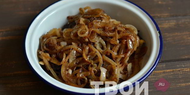 жареная говяжья печень