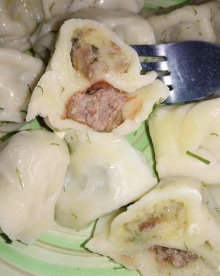 Двулепные пельмени