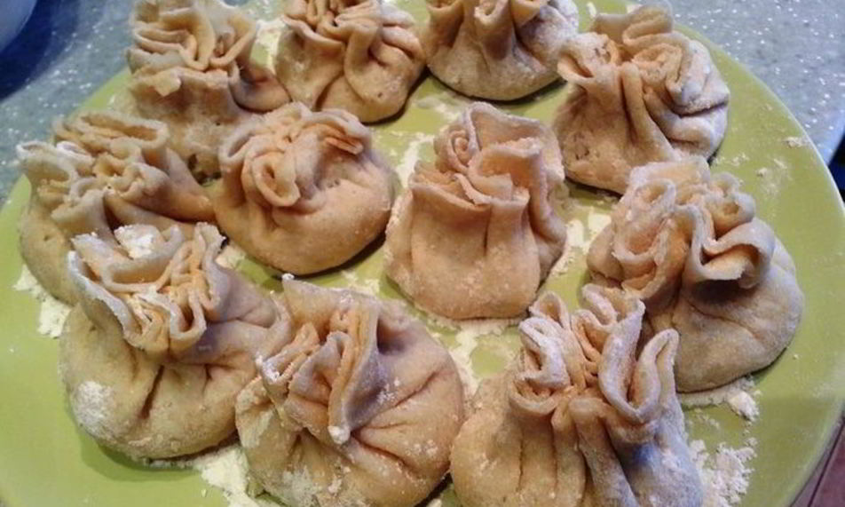 Рецепт хинкали из рисовой муки с треской