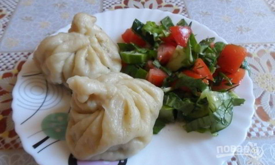 Рецепт хинкали на пару