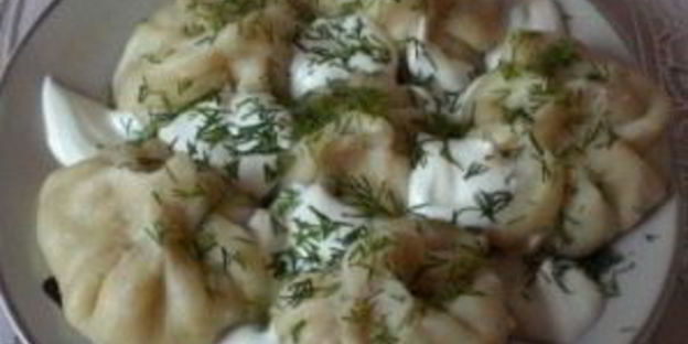 хинкали с мясом