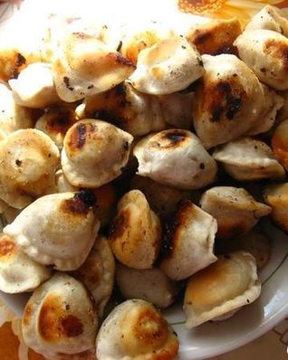 Хрустящие пельмени