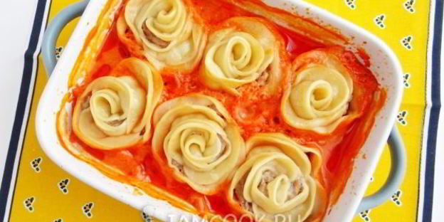 ленивые пельмени в духовке