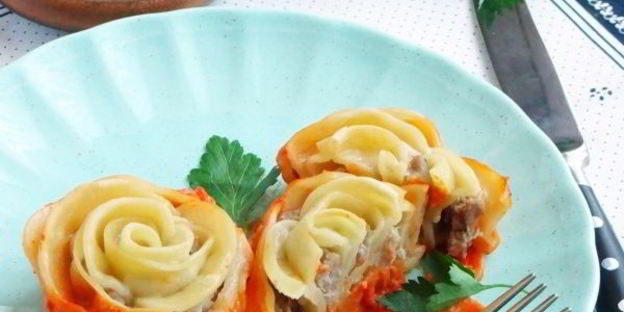 ленивые пельмени в духовке