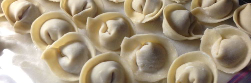 Пельмени c курицей и грибами