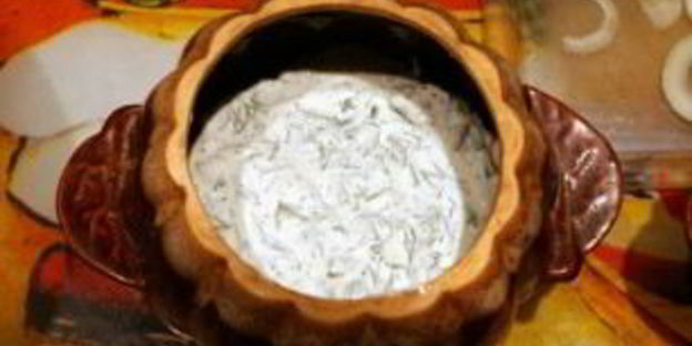 пельмени с грибами в горшочках