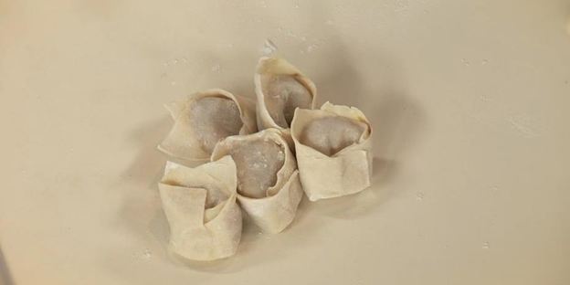 пельмени с индейкой и креветками