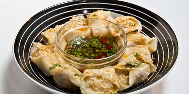 пельмени с индейкой и креветками