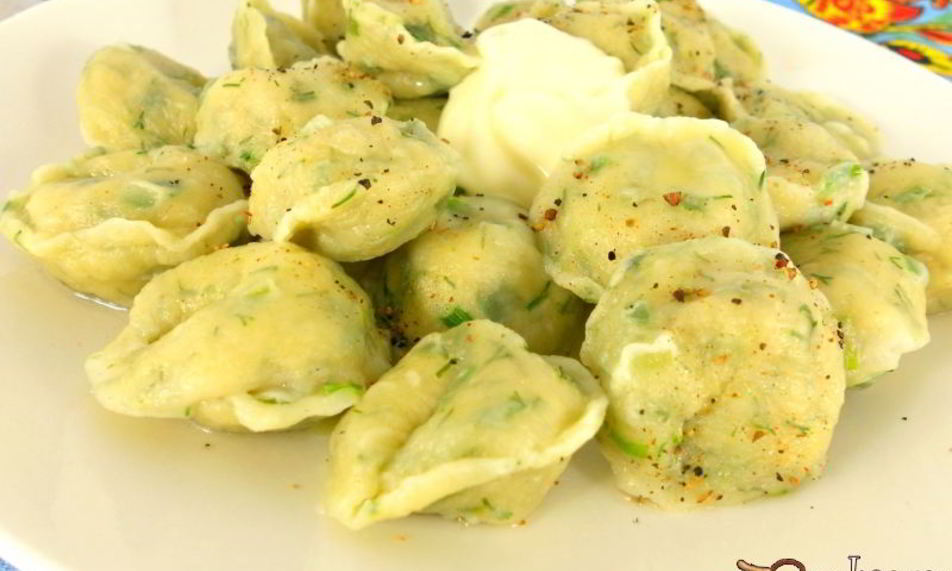 Рецепт пельменей с редисом