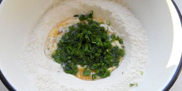 пельмени с редисом