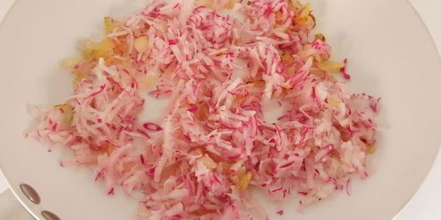 пельмени с редисом