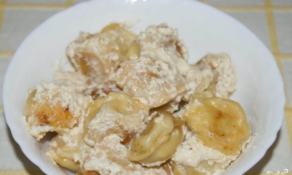 Рецепт пельменей с сулугуни